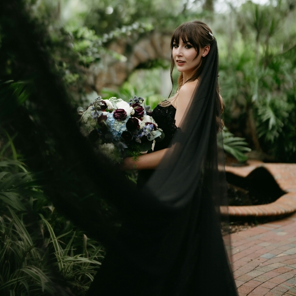 Black Sophia Tolli Wedding Dress - Picture 4 of 8
